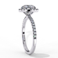14K White Gold