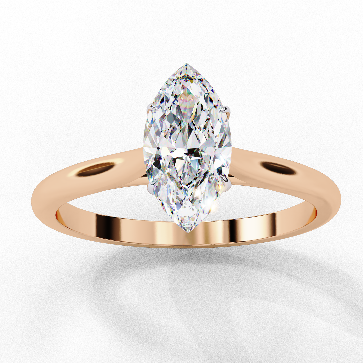 14K Rose Gold