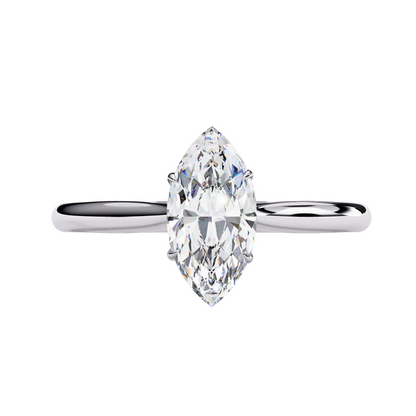 14K White Gold