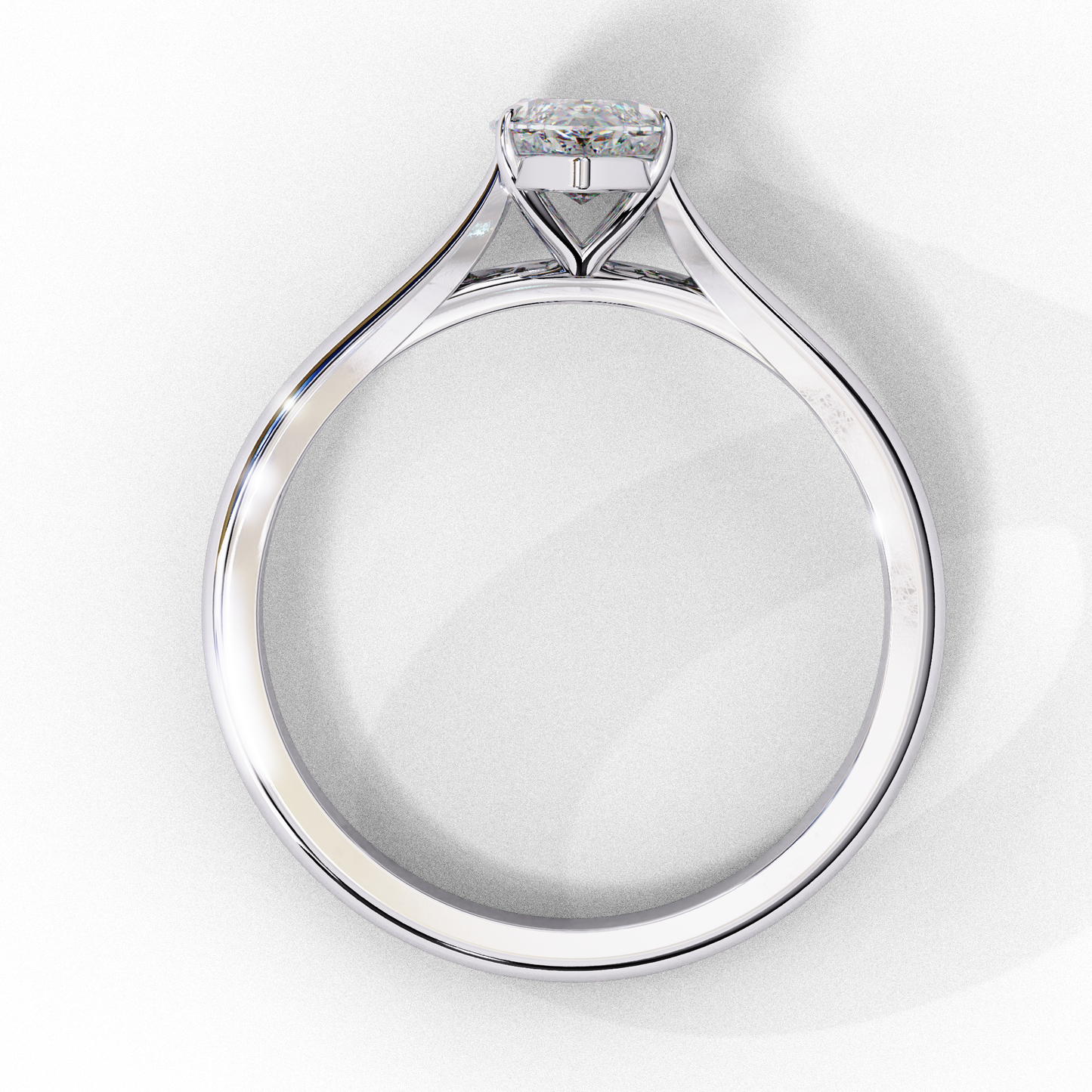 14K White Gold