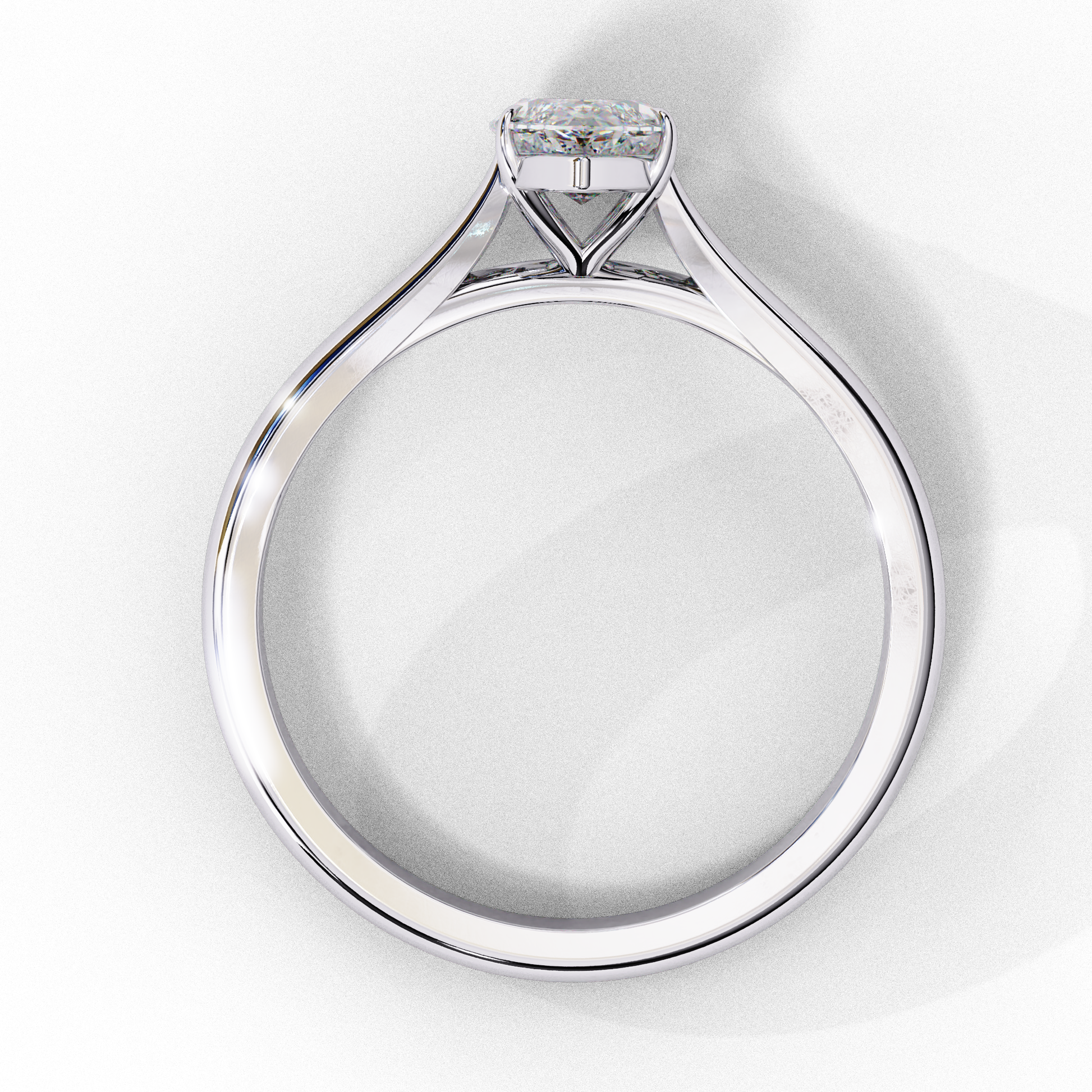 14K White Gold