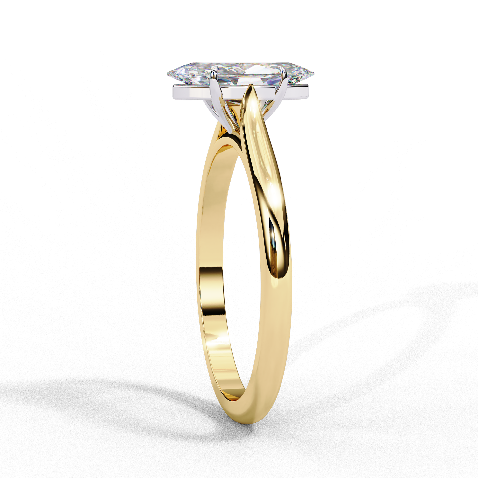 14K Yellow Gold