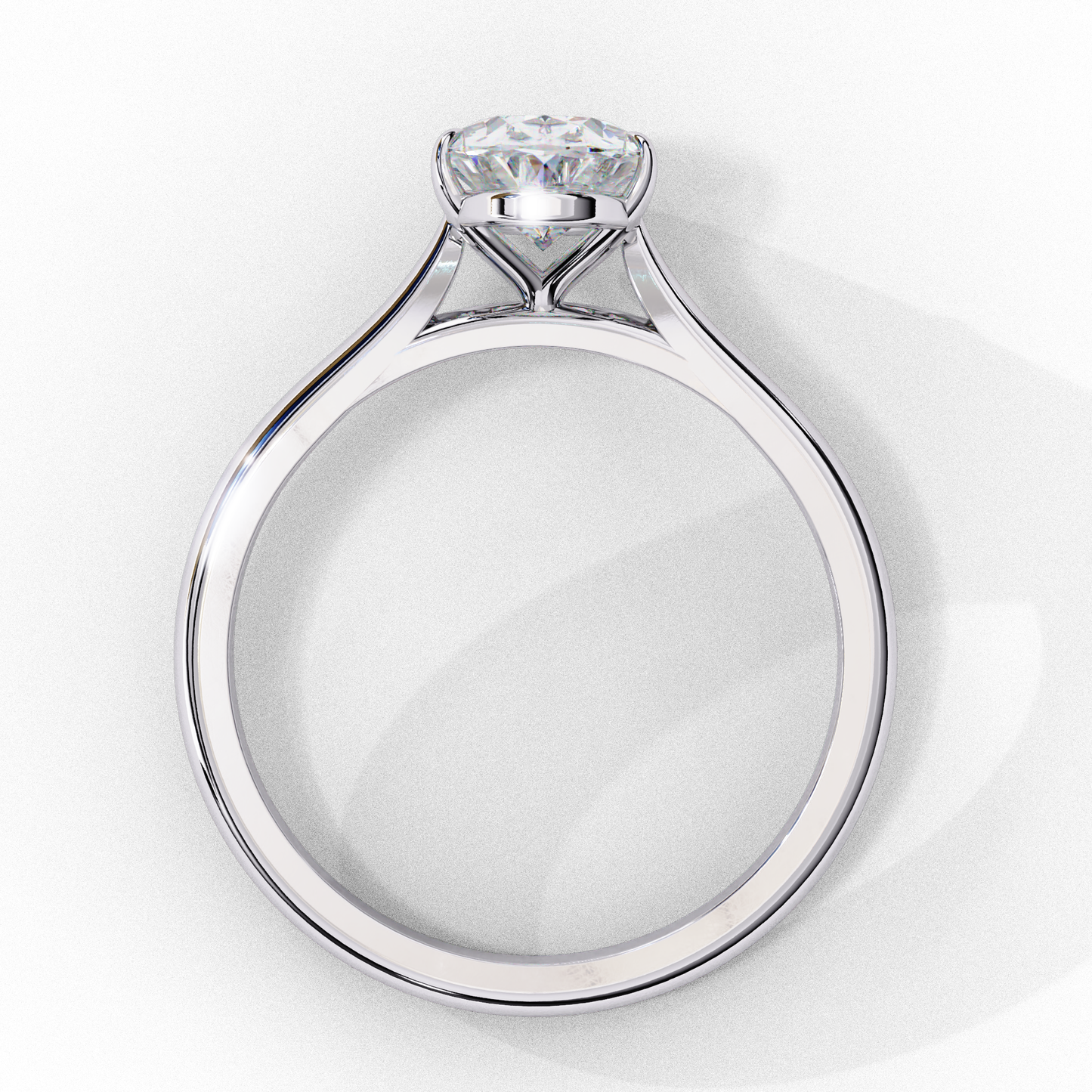 14K White Gold