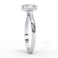 14K White Gold