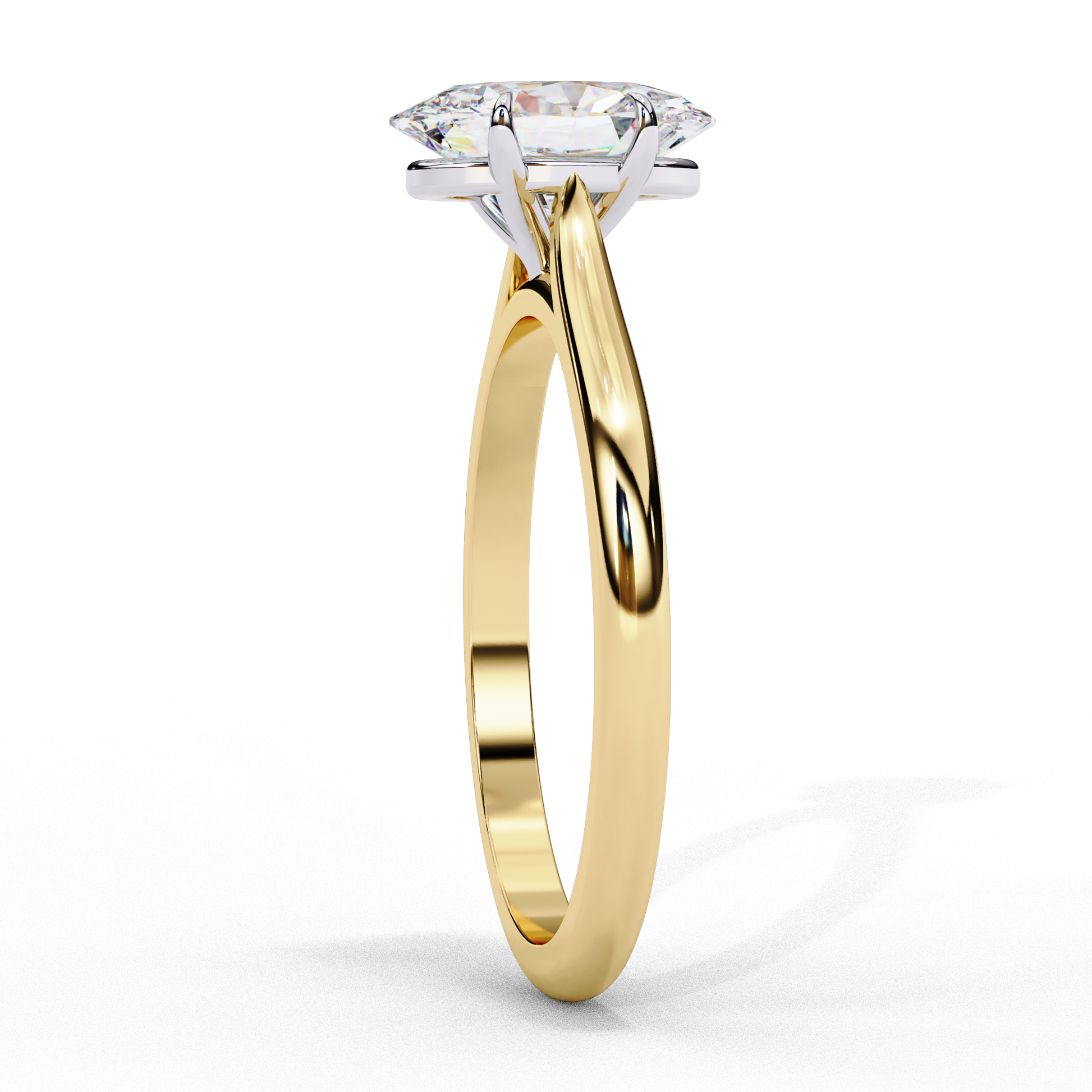 14K Yellow Gold