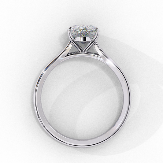 14K White Gold