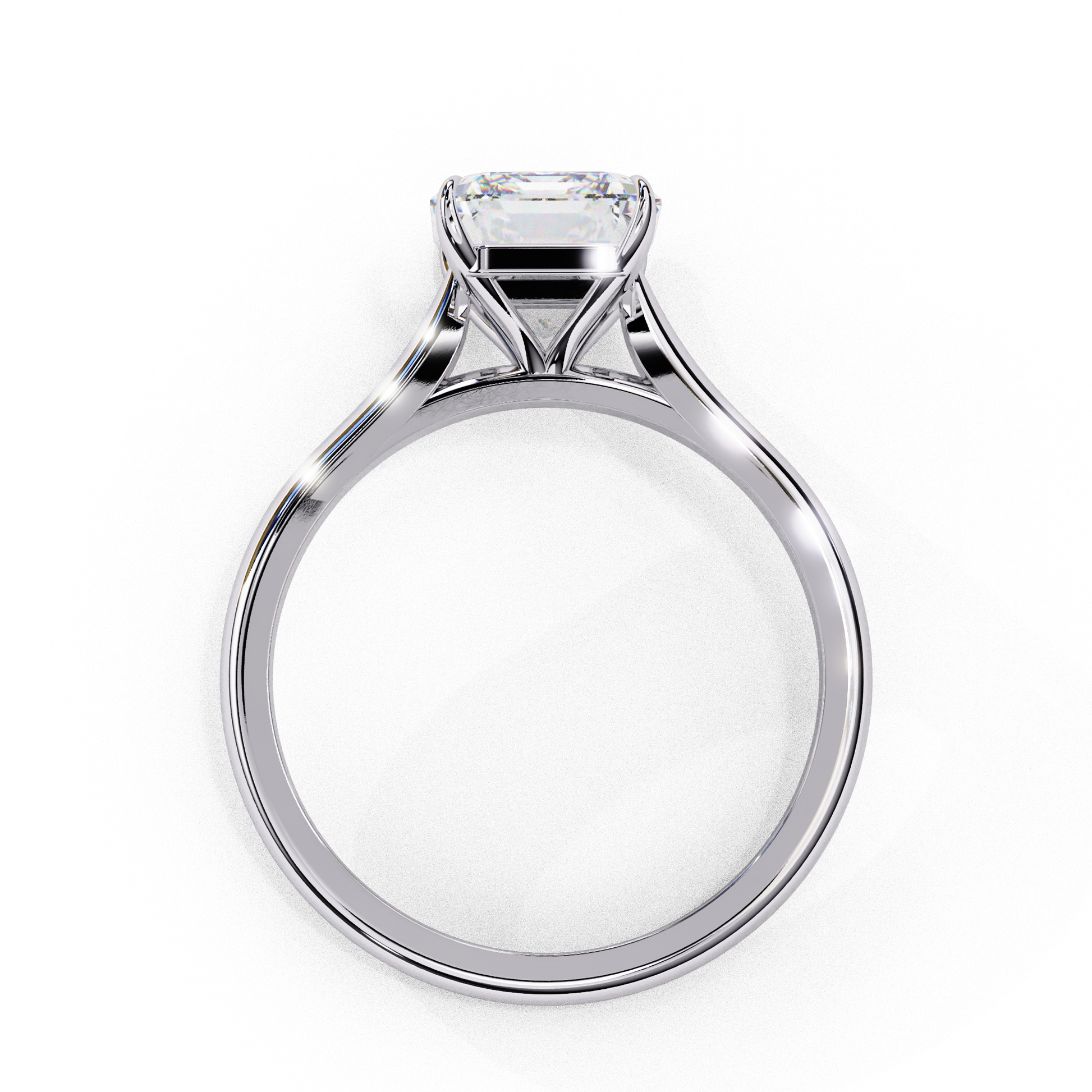14K White Gold