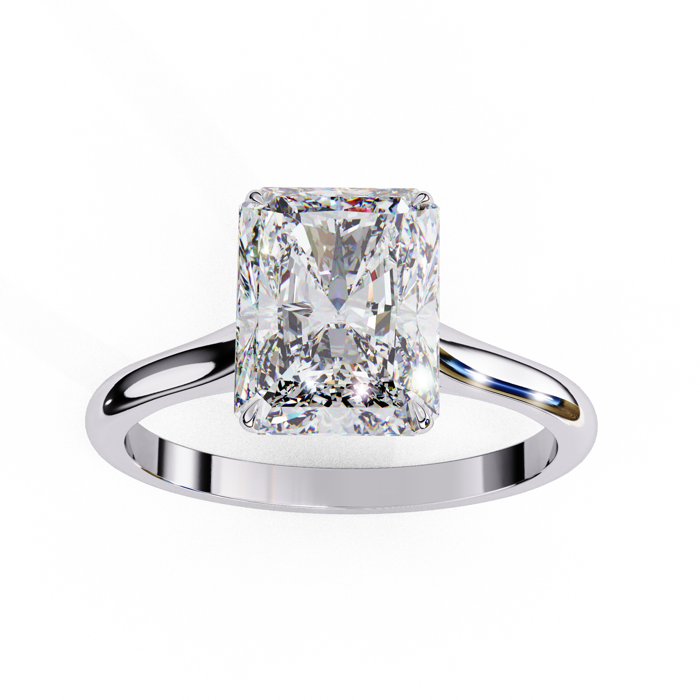 14K White Gold
