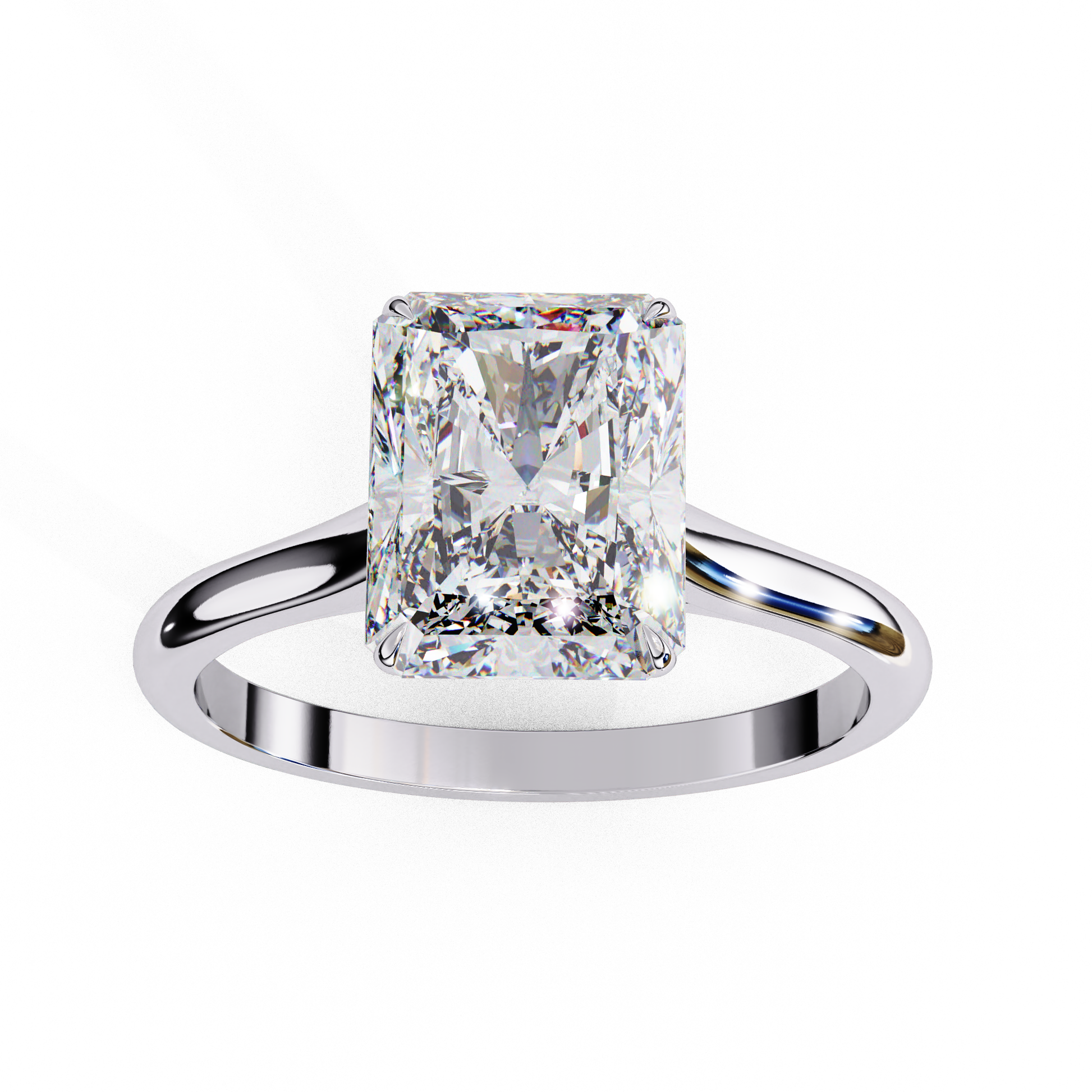 14K White Gold