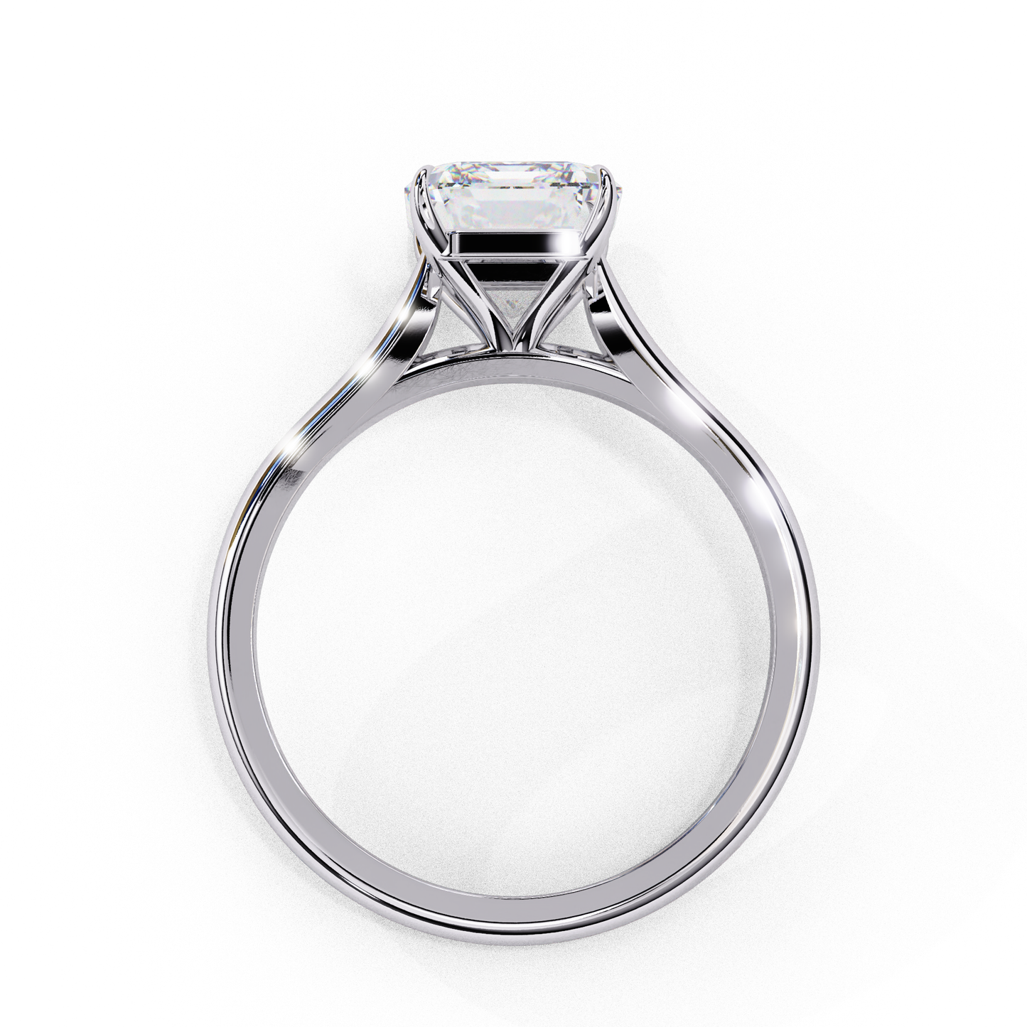 14K White Gold