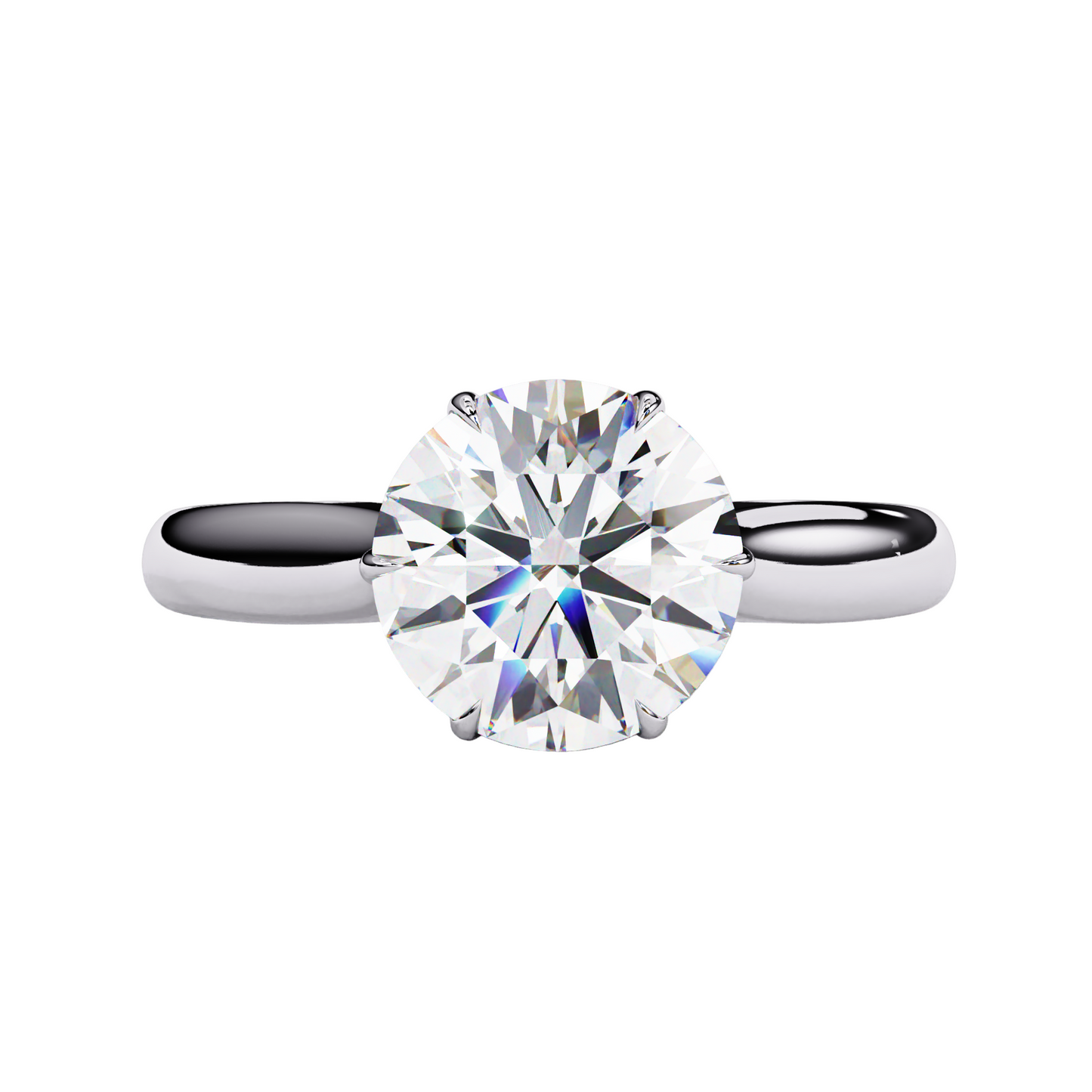 14K White Gold