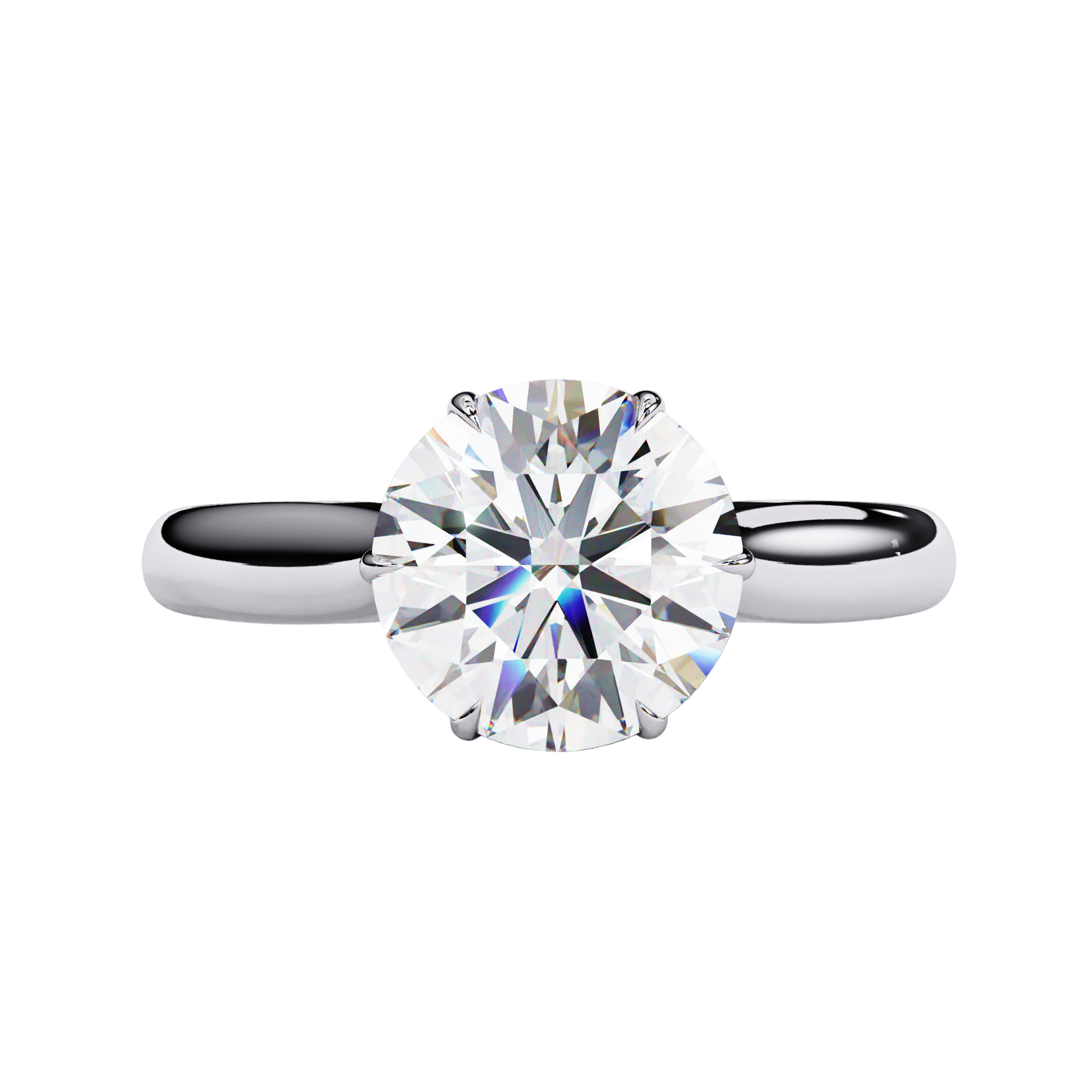 14K White Gold