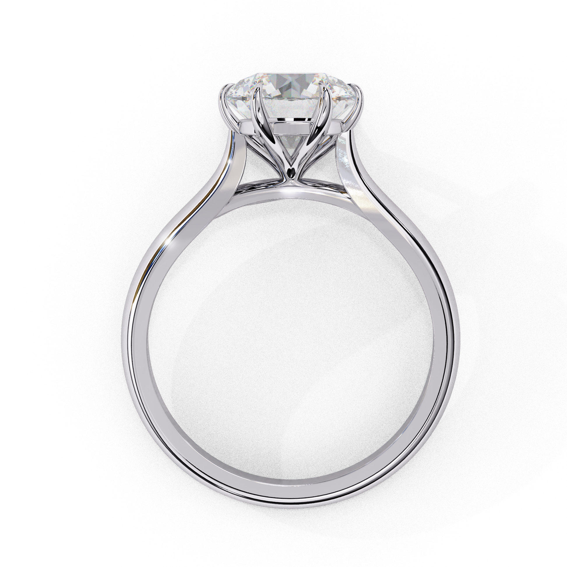14K White Gold