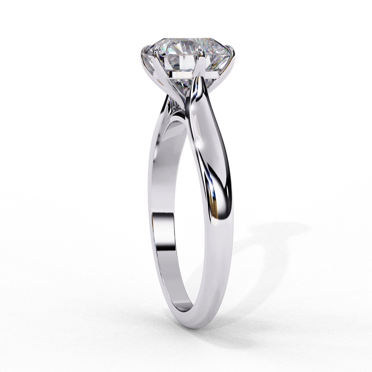 14K White Gold