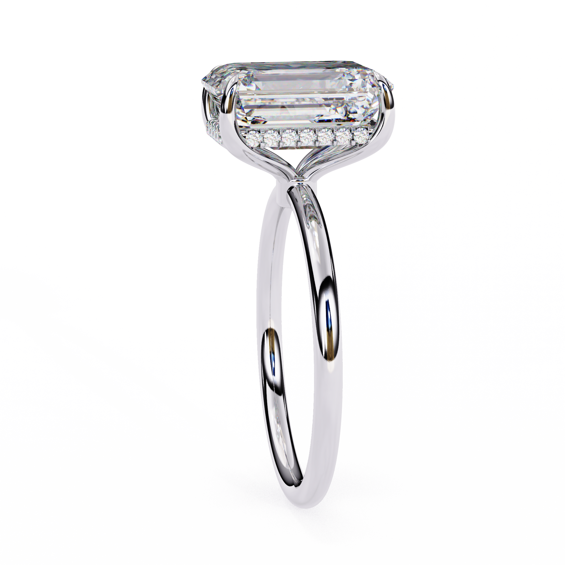14K White Gold