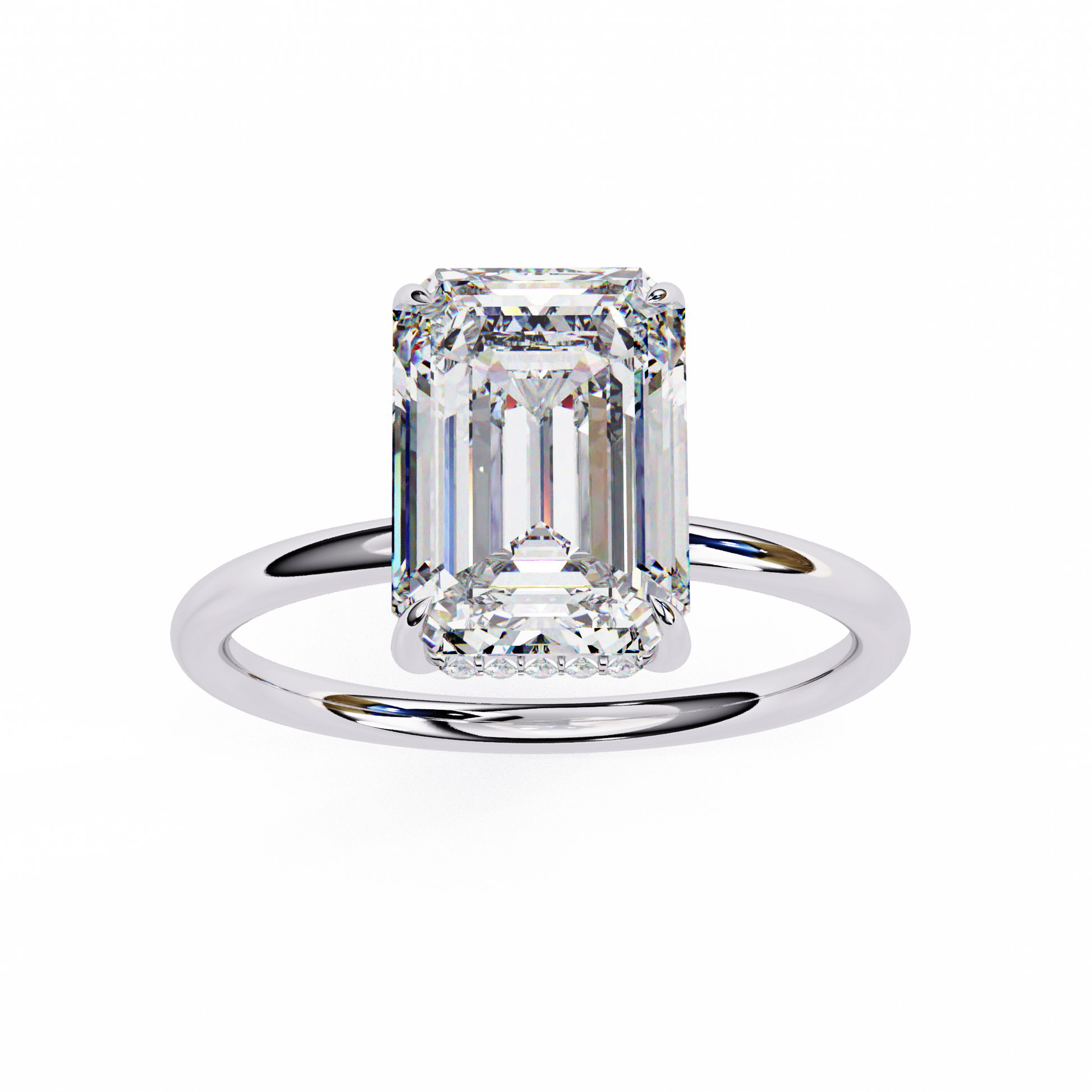 14K White Gold