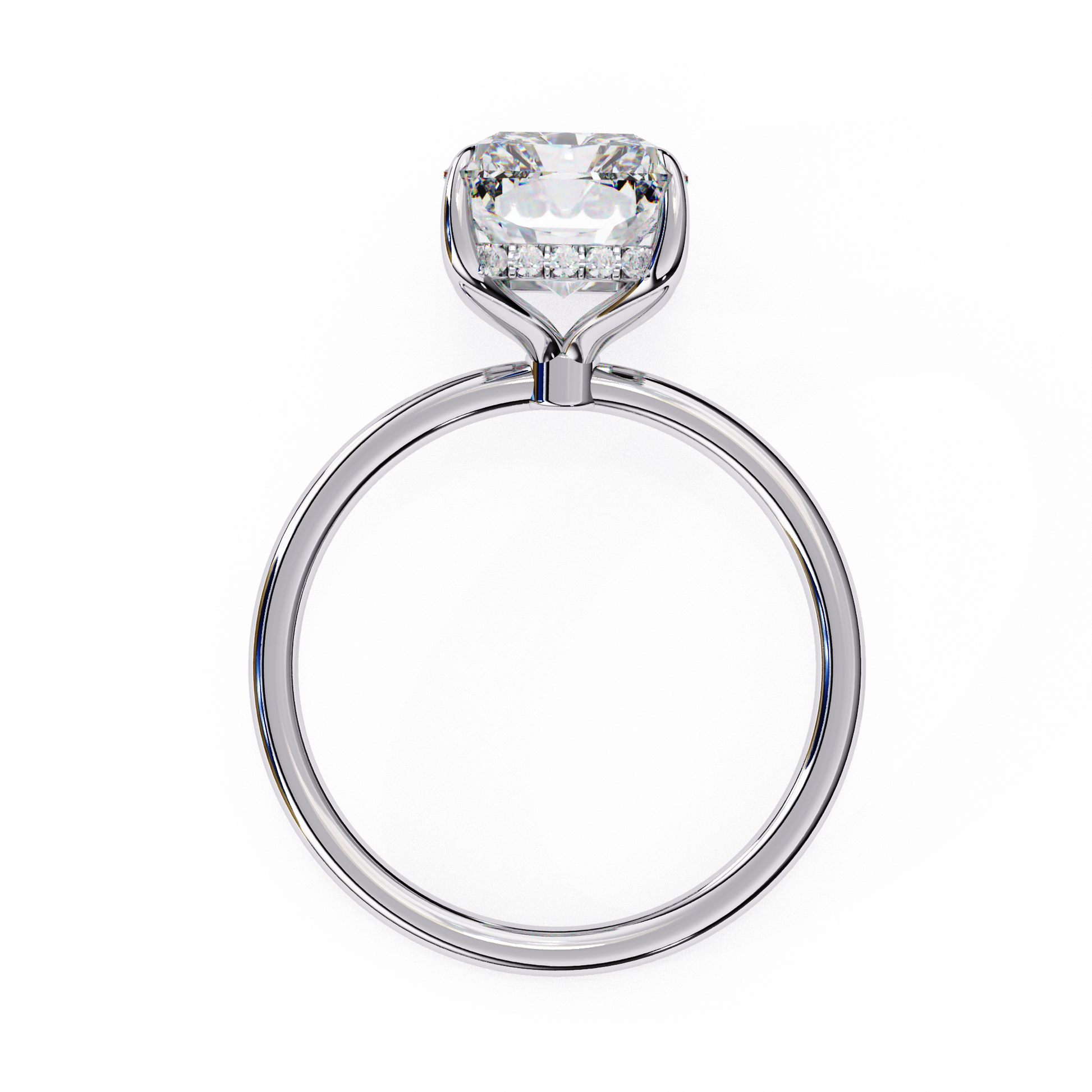 14K White Gold