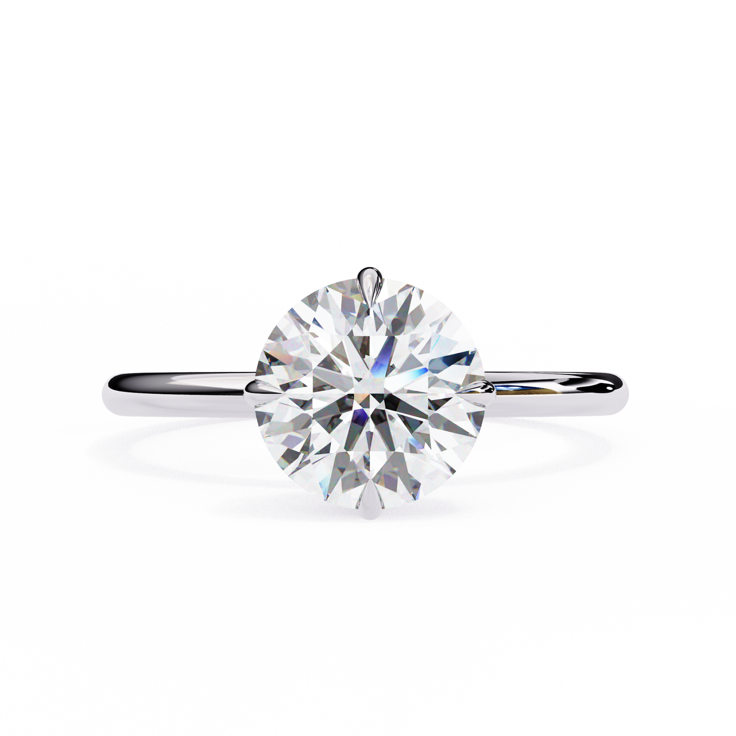 14K White Gold