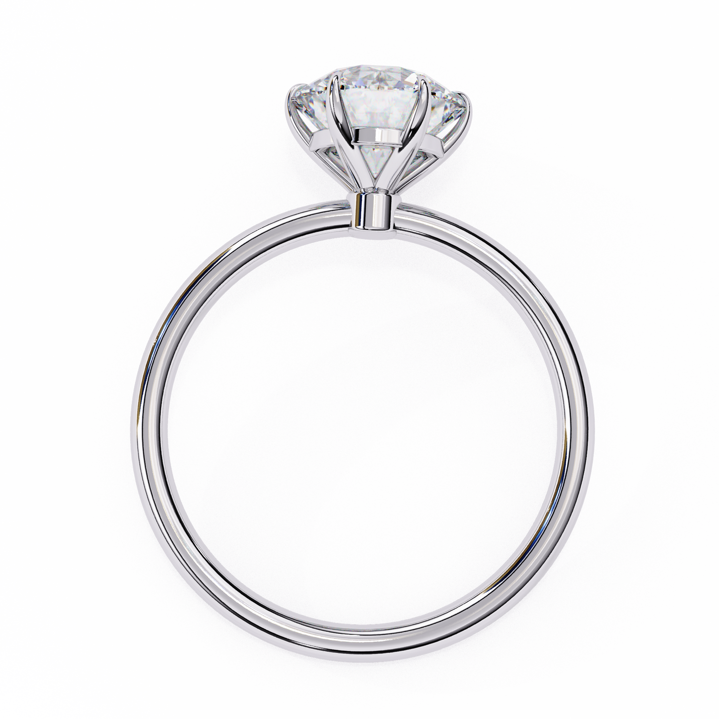 14K White Gold