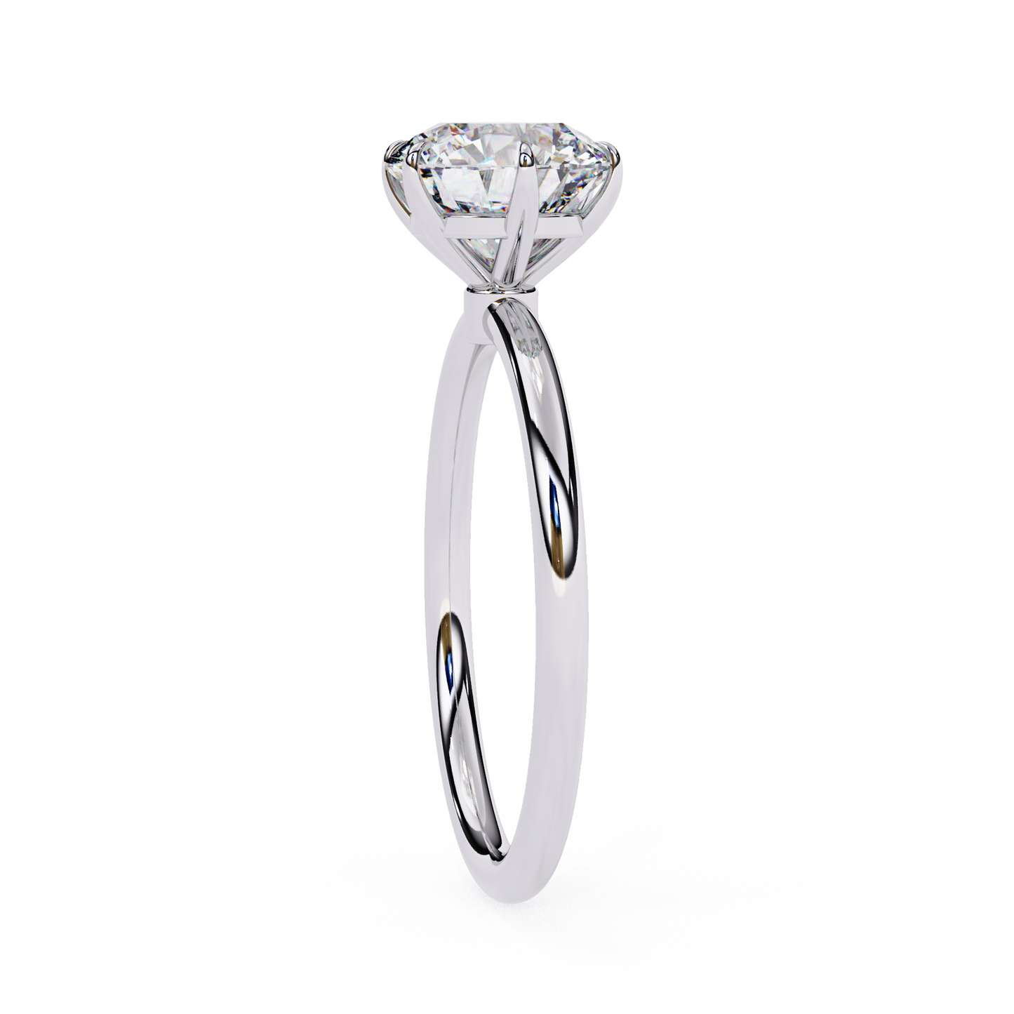 14K White Gold