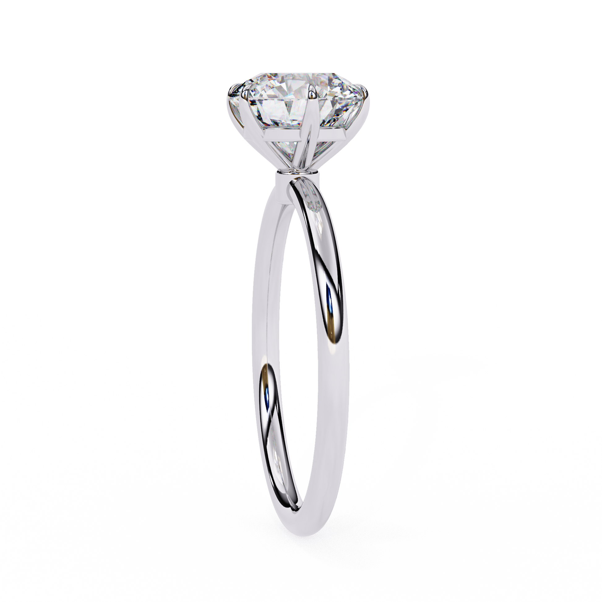 14K White Gold