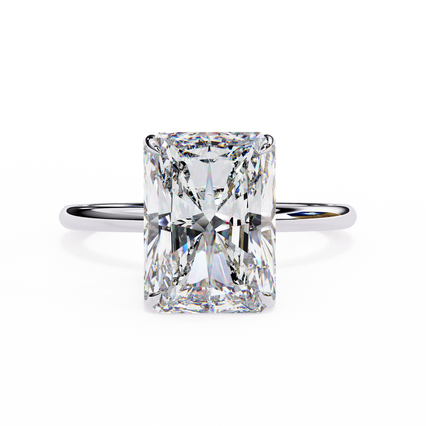 14K White Gold