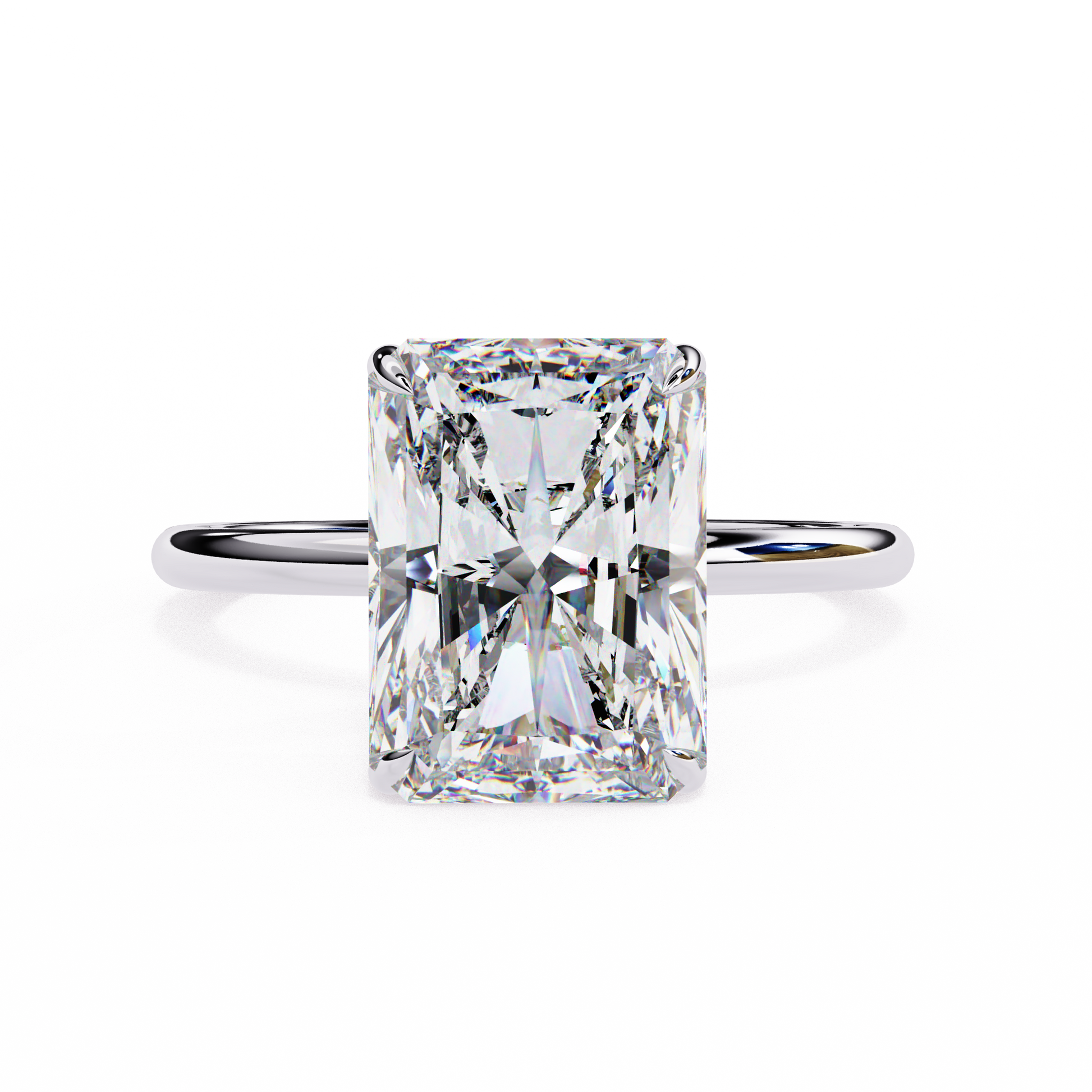 14K White Gold