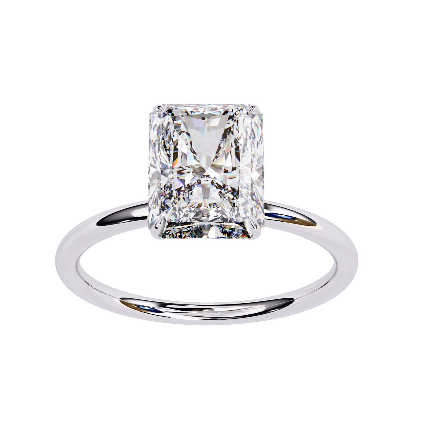 14K White Gold