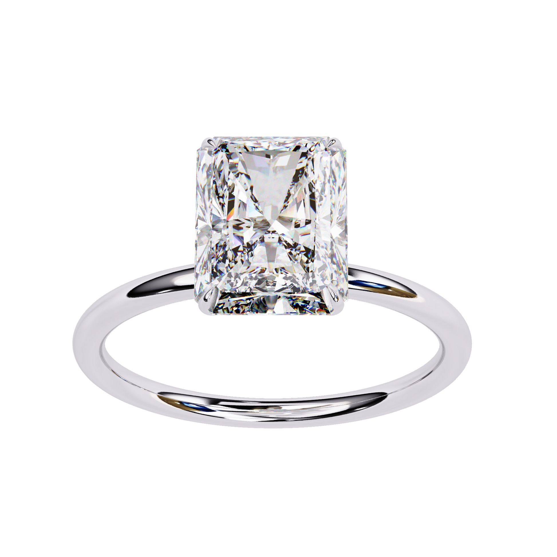 14K White Gold