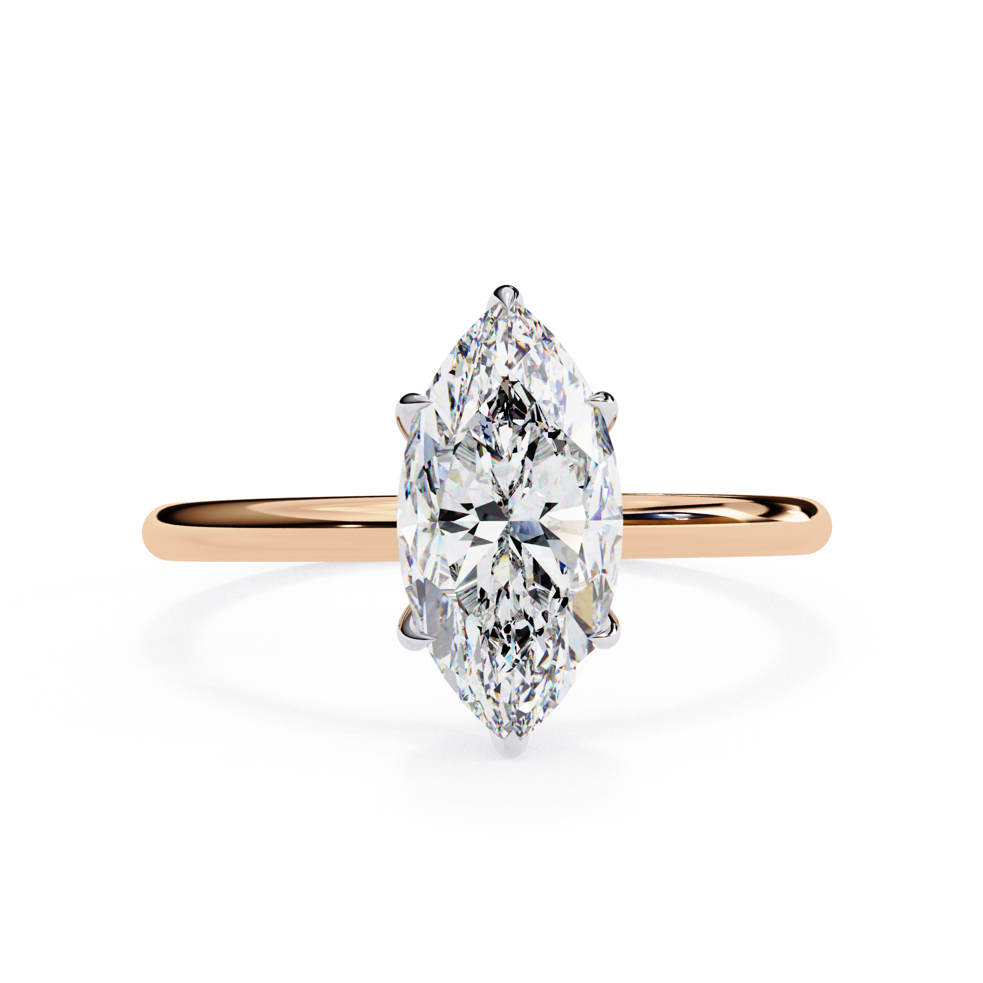 14K Rose Gold