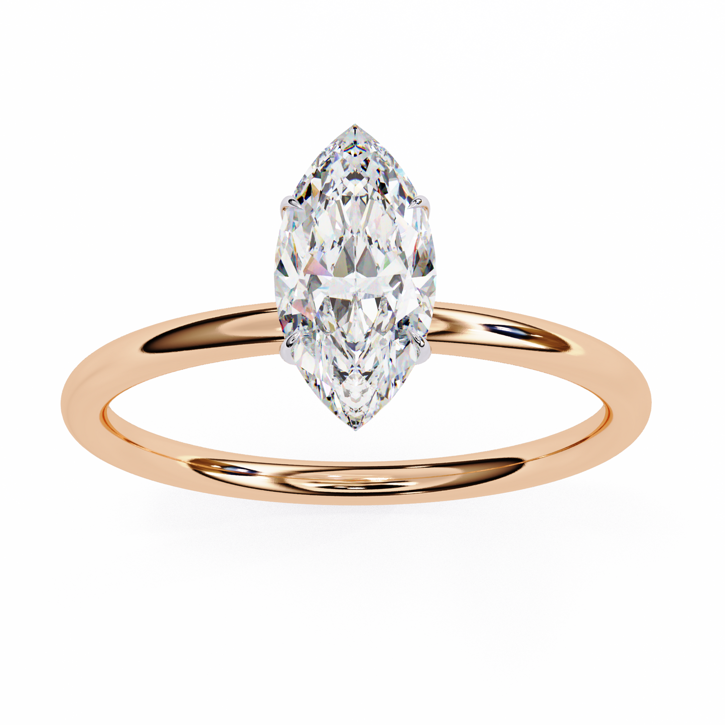 14K Rose Gold