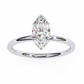14K White Gold