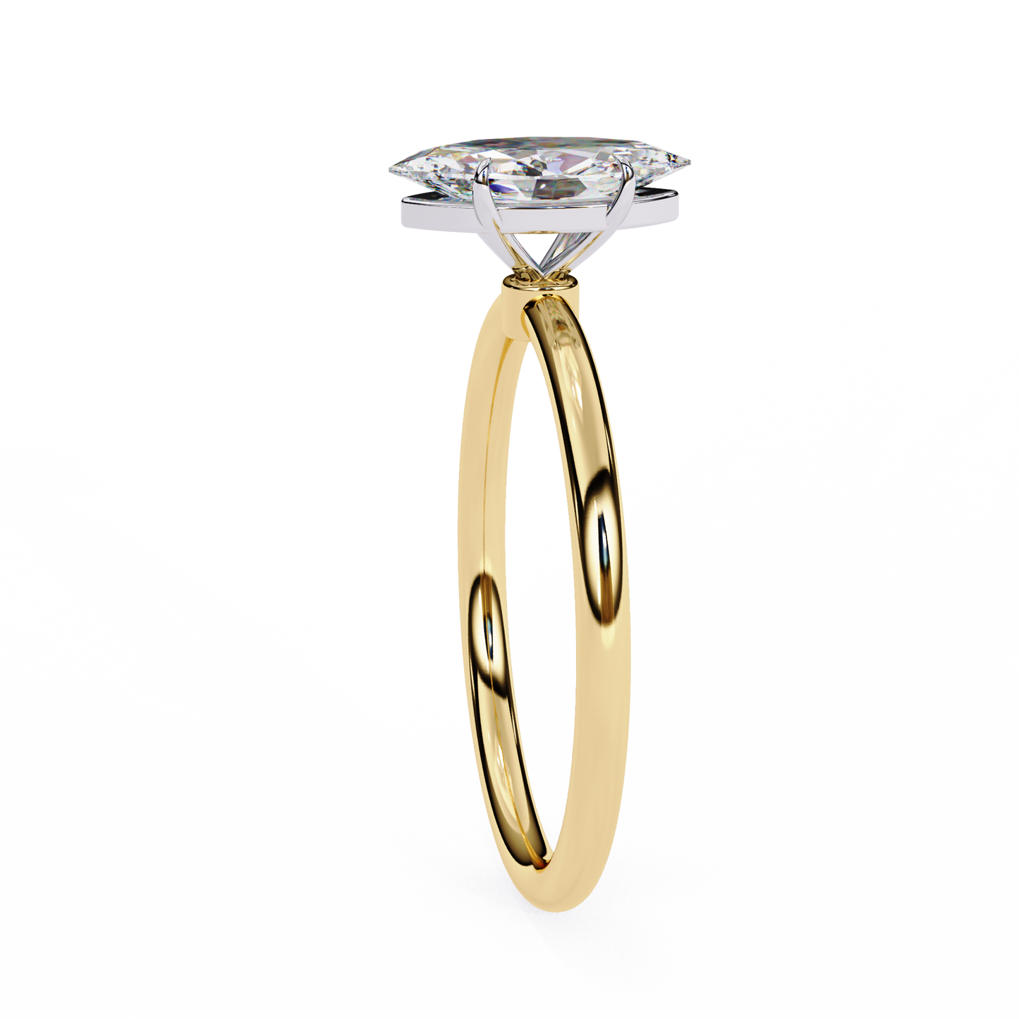 14K Yellow Gold