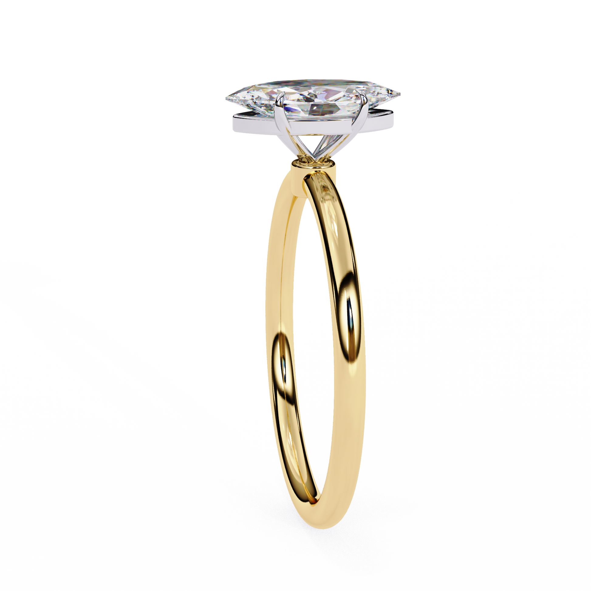 14K Yellow Gold