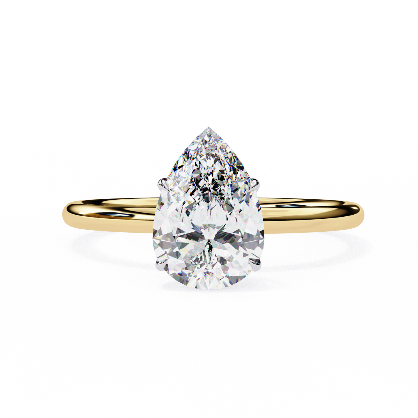 14K Yellow Gold