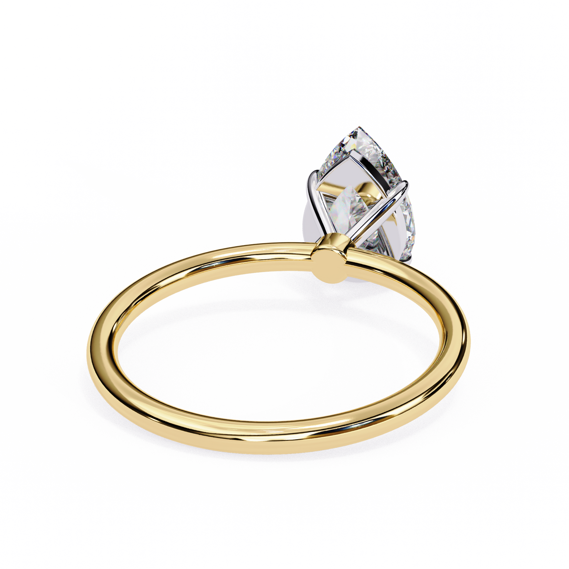 14K Yellow Gold