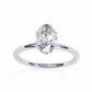 14K White Gold