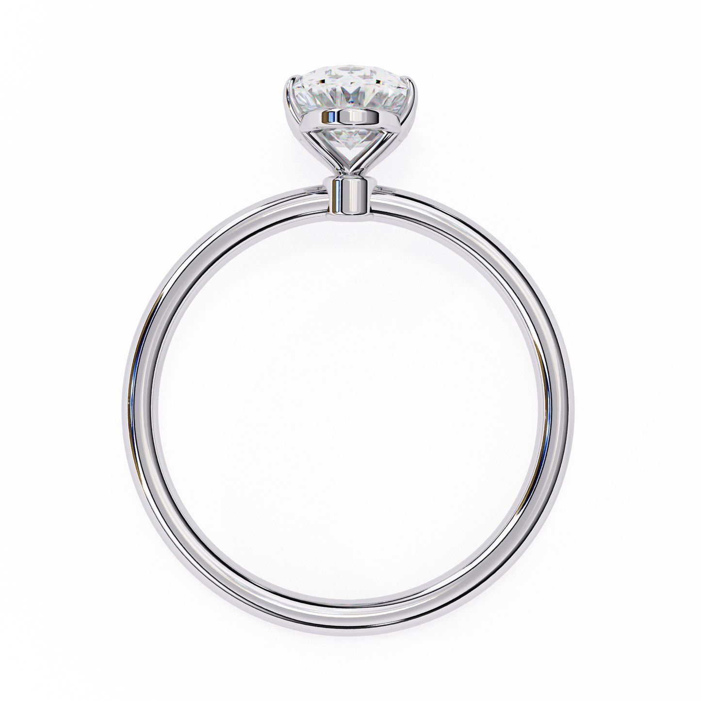 14K White Gold