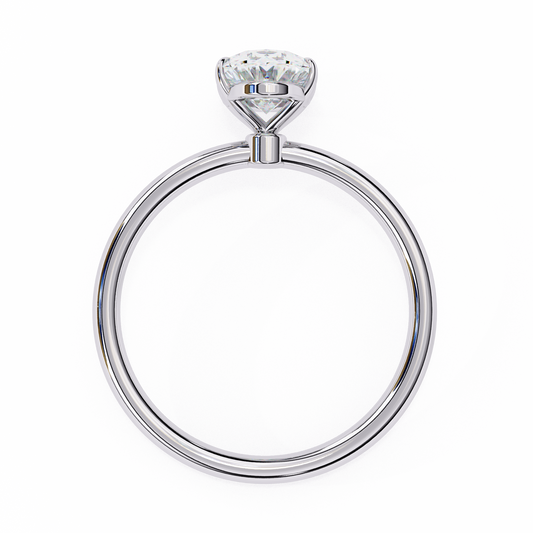 14K White Gold
