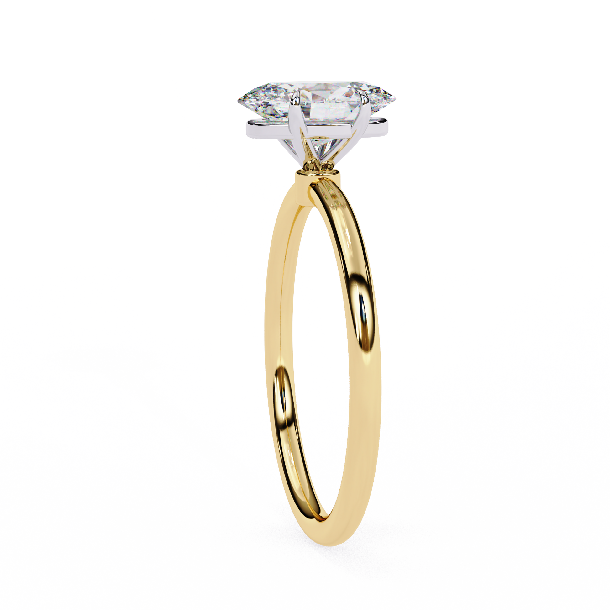 14K Yellow Gold