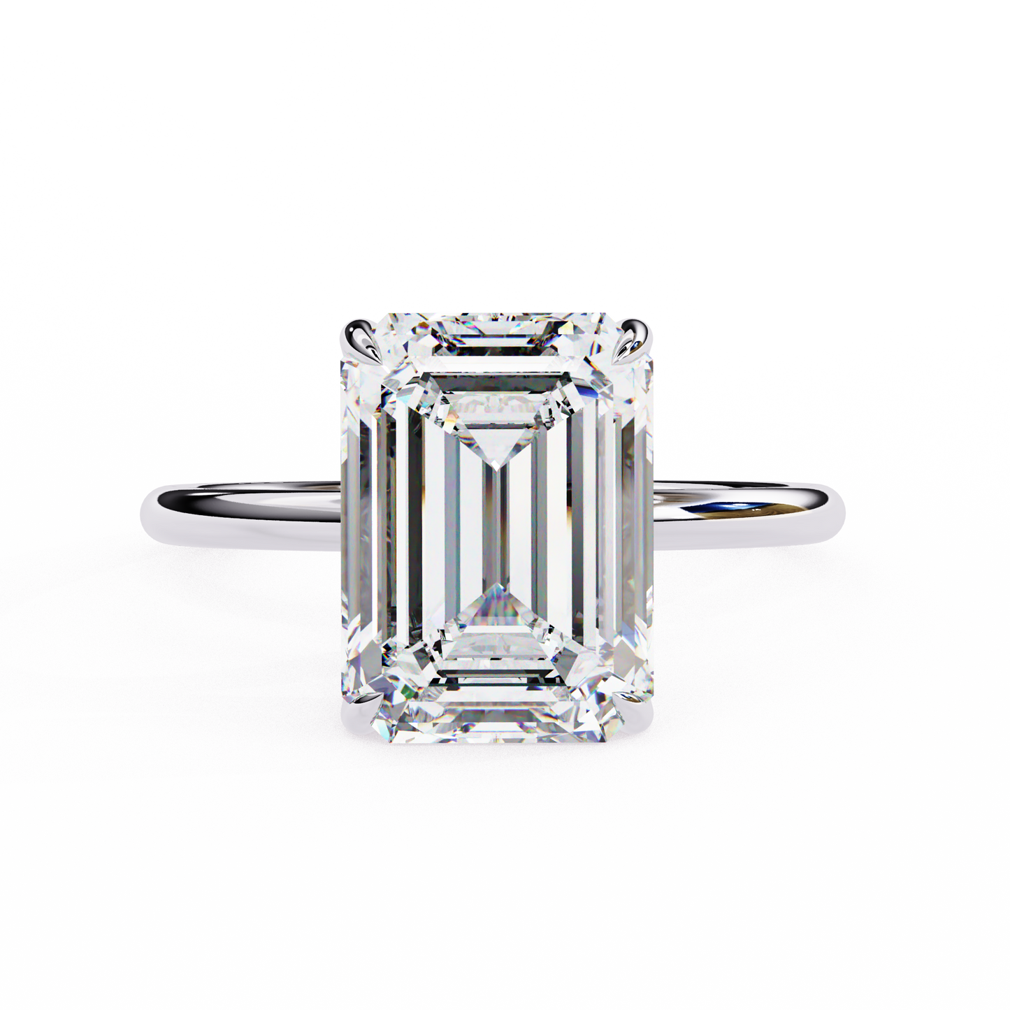 14K White Gold