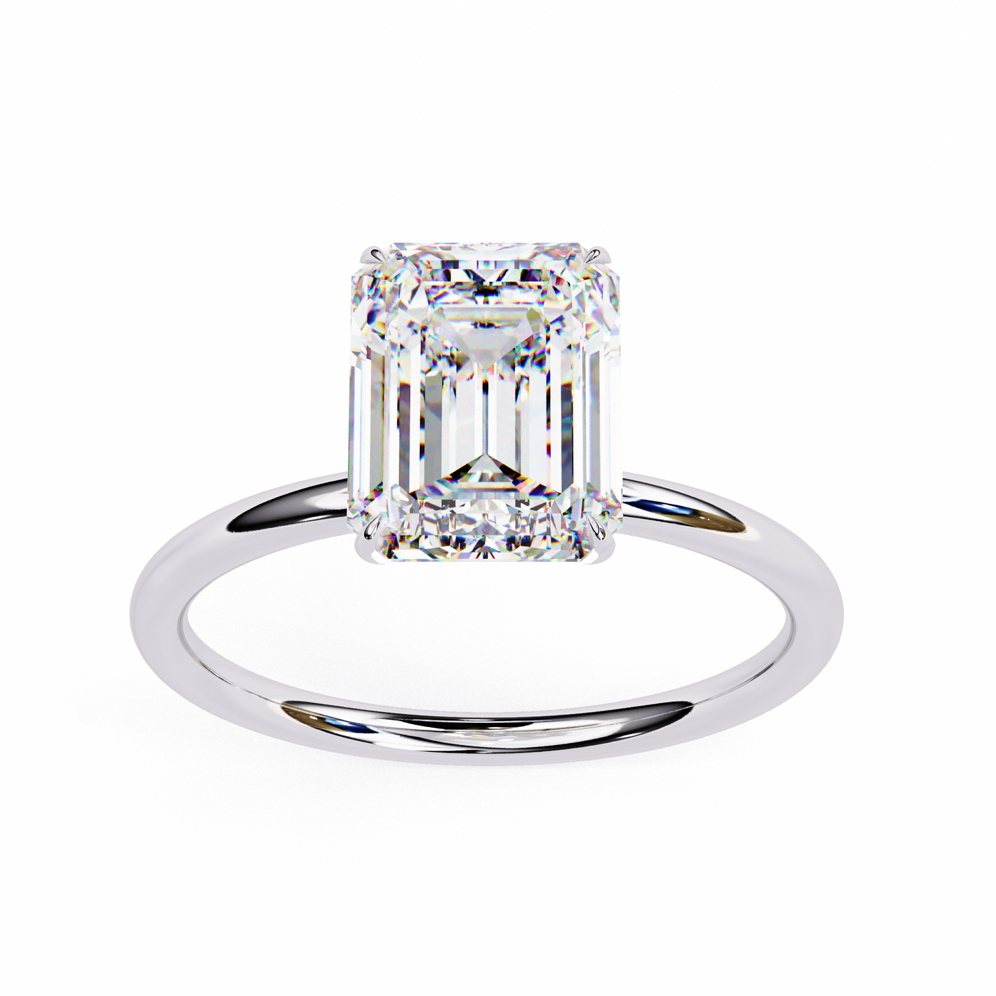 14K White Gold