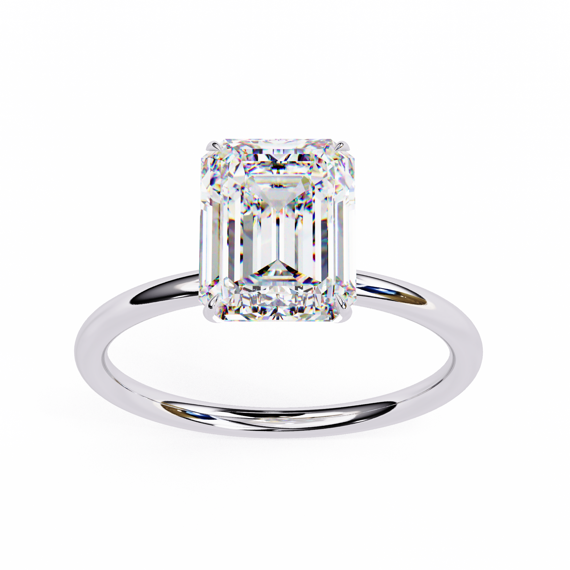 14K White Gold