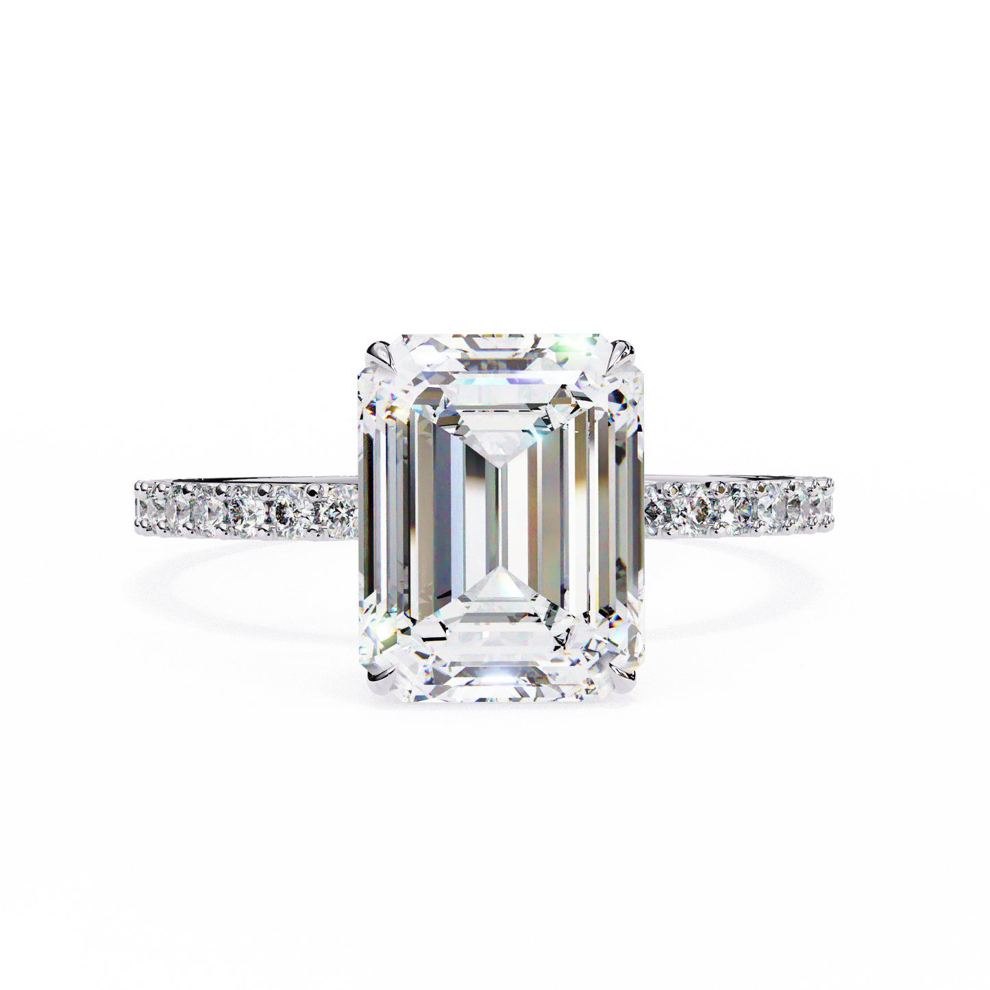 14K White Gold