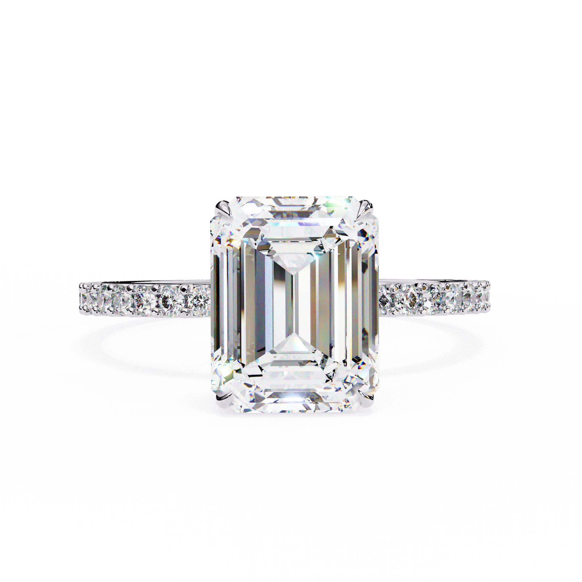 14K White Gold