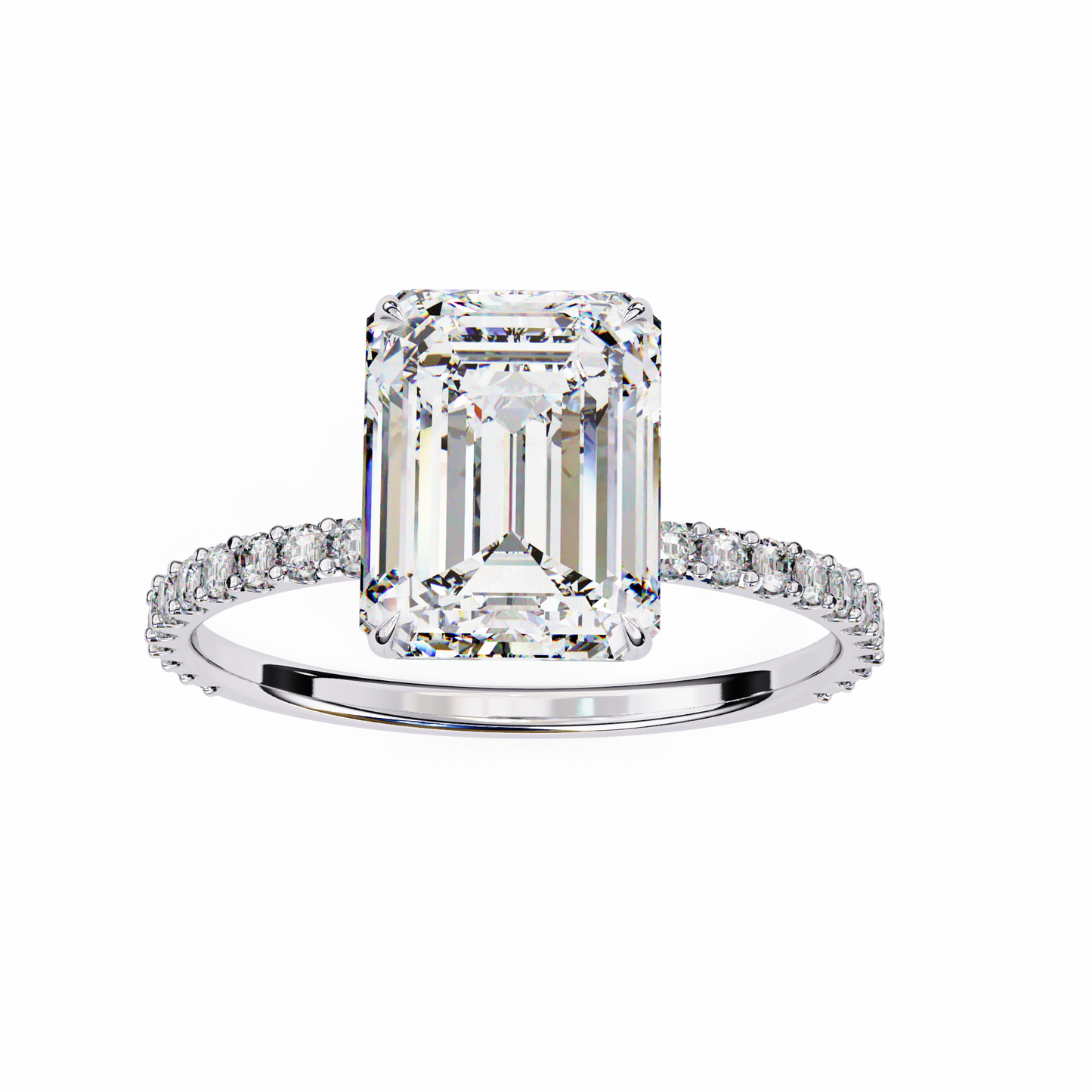 14K White Gold
