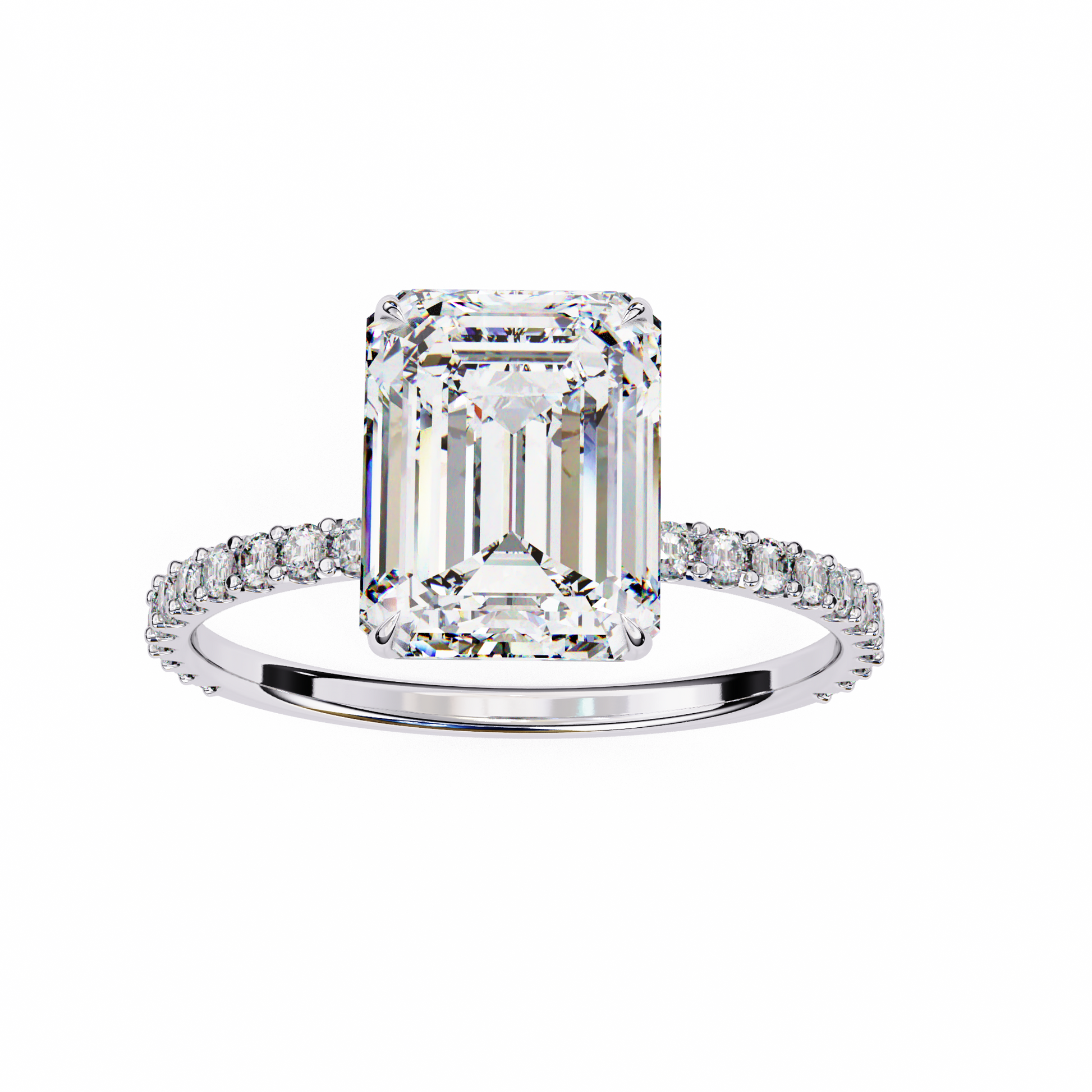 14K White Gold