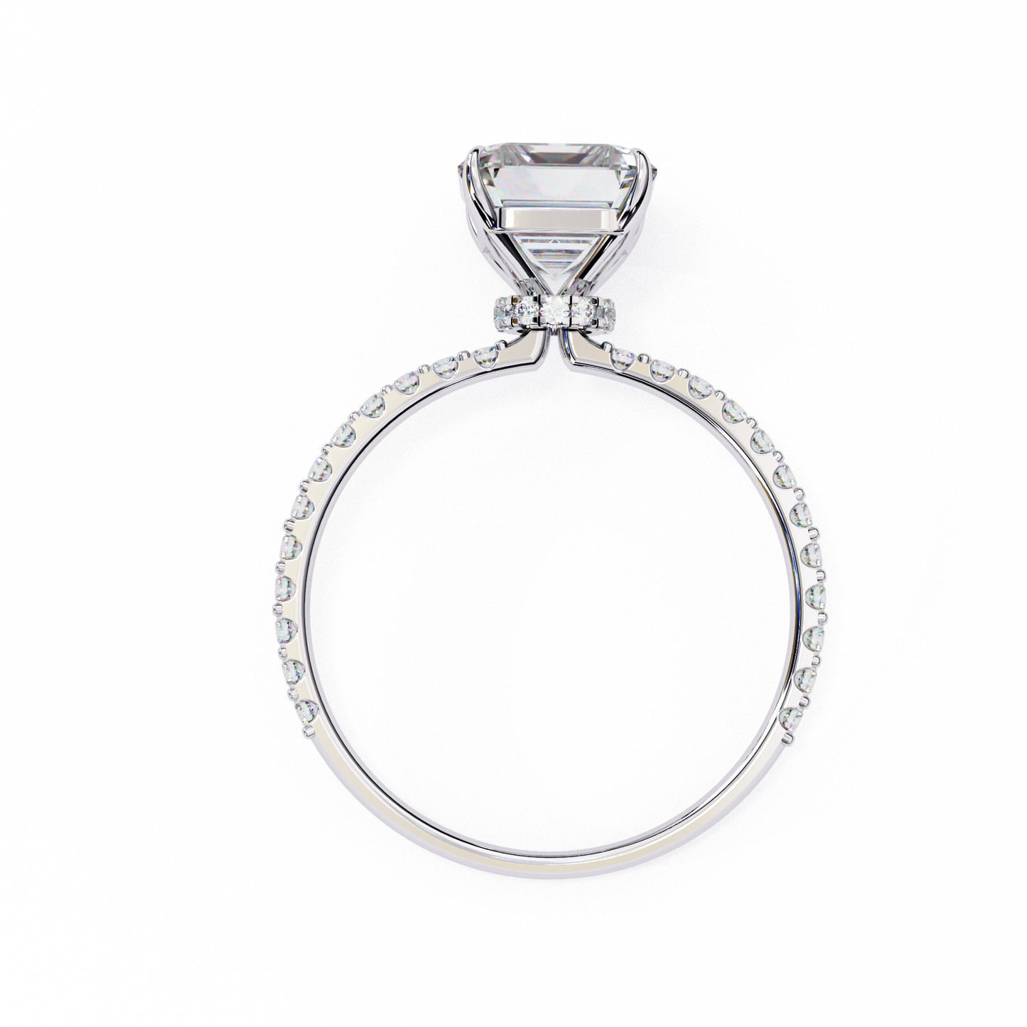 14K White Gold
