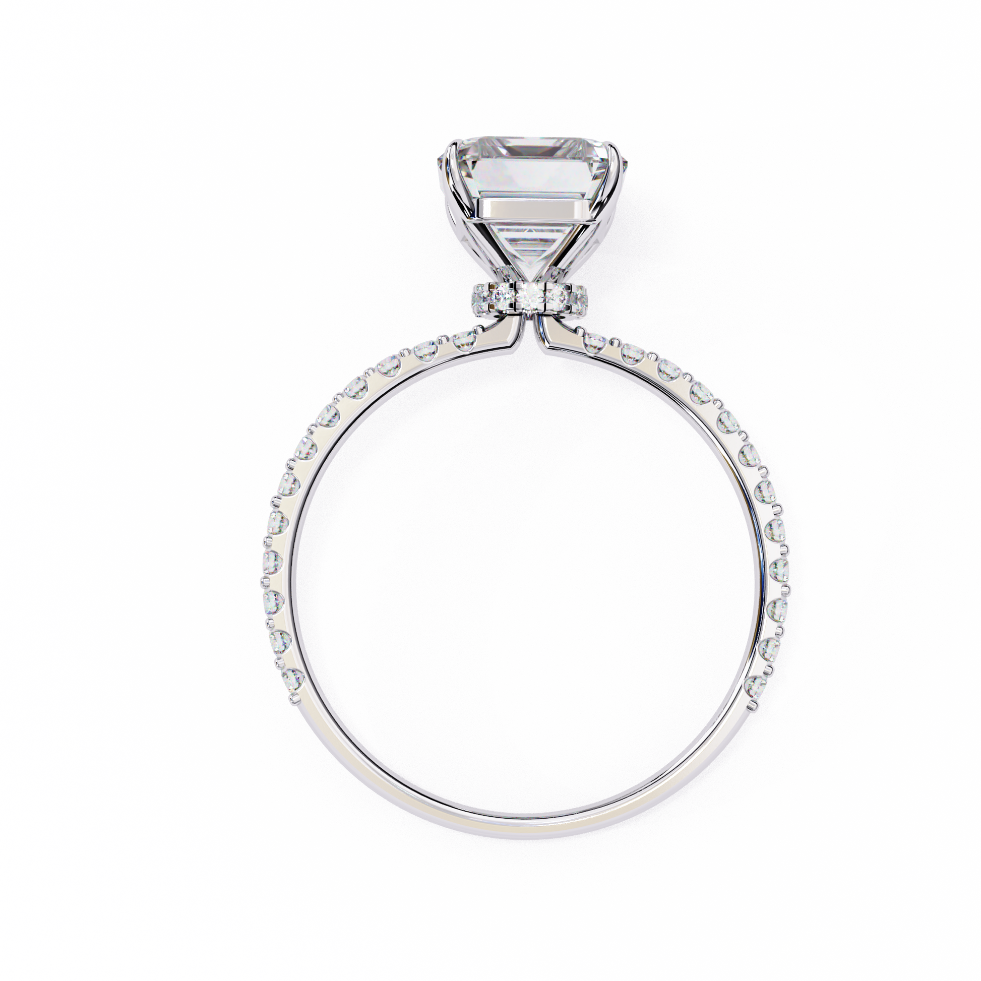 14K White Gold