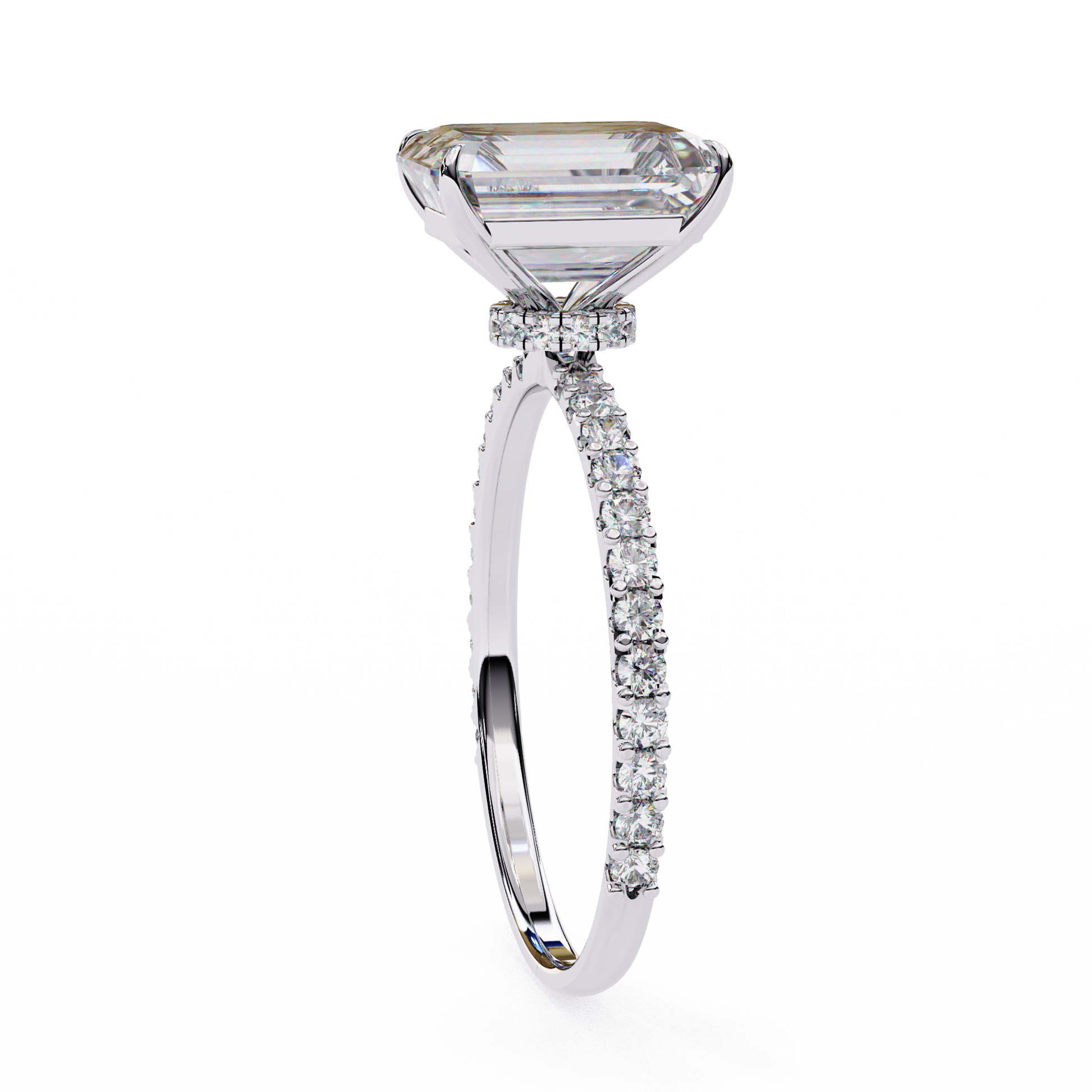 14K White Gold